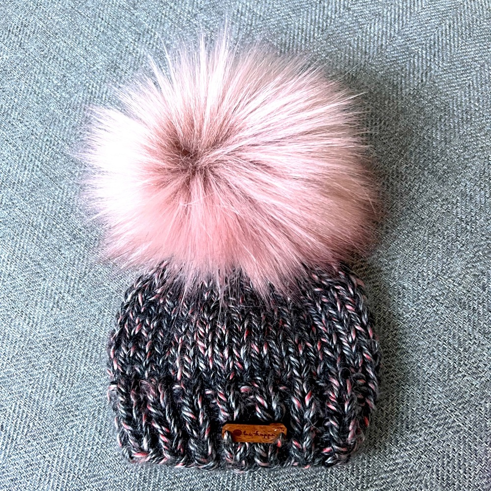 Baby winter hat with Pom